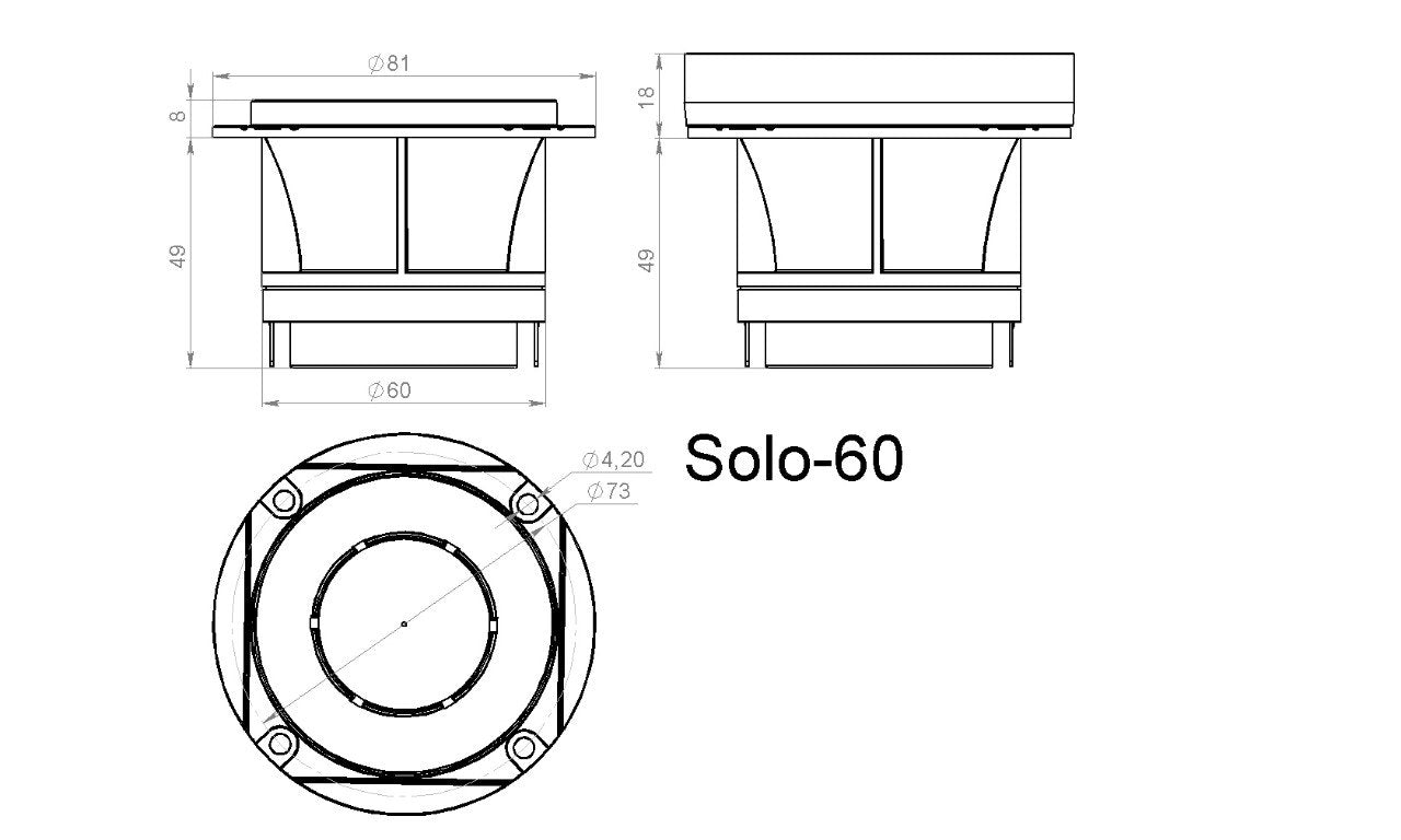 Solo 60 Tweeter